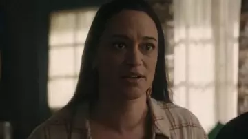 Resident Alien Plaid Jacket worn by Asta Twelvetrees (Sara Tomko) as seen in Resident Alien (S04E01)