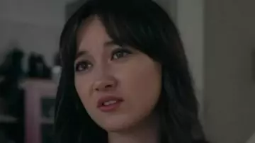 Resident Alien Collared Sweater worn by Asta Twelvetrees (Sara Tomko) as seen in Resident Alien (S02E11)