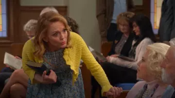 Ulla Johnson Adeline Floral Silk Maxi Dress worn by Mary (Jayma Mays) as seen in Leanne (S01E15)
