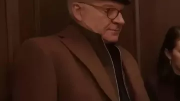 Only Murders in the Building S5 Steve Martin Brown Coat of Charles-Haden Savage (Steve Martin) in Only Murders in the Building (S05E10)