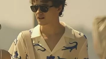 Sam Nivola Chemise The White Lotus S03 à imprimé crocodile et floral