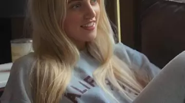 The Princess Diaries Princess Andre Grey “California West Coast” Sweatshirt