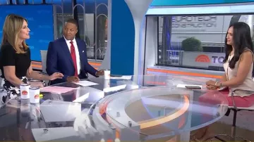 Steve Madden Lipa Pump worn by Emilie Ikeda as seen in Today on August 14, 2025