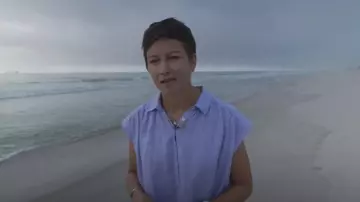 Chemise J. Crew Capitaine portée par Stephanie Gosk telle que vue dans Today le 14 août 2025