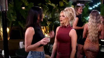 Superdown Evie Romper worn by Kaylor Martin as seen in Love Island: Beyond the Villa (S01E02)