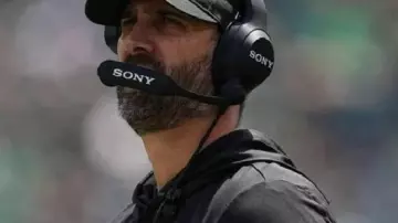 NFL Preseason 2025 Eagles Hoodie worn by Nick Sirianni in Nick Sirianni's final presser before Week 1's preseason game vs Ravens