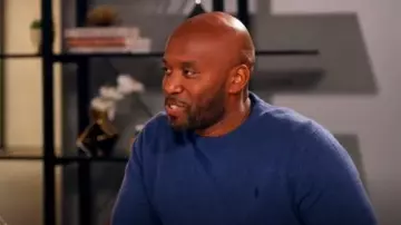 Polo Ralph Lauren Polo-Pony-Embroidered Wool Jumper worn by Hasani as seen in Caught in the Act: Double Life (S01E02)