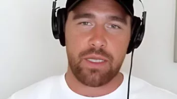 Coliseum T-Shirt worn by Travis Kelce in 37: Travis Kelce (TE, Chiefs) | Top 100 Players of 2025