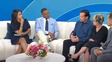 Tanya Taylor Corinne Dress worn by Laura Jarrett as seen in Today on August 18, 2025