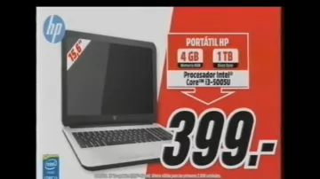 AN HP LAPTOP on Antena 3 (continuity) 11-12-16