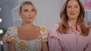 Claudie Pierlot Heart Earrings worn by Billie Faiers as seen in Sam & Billie: Sister Act (S01E01)