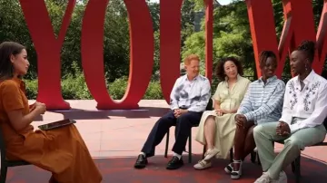 Glove Gommino Driving Shoes worn by Sandra Oh as seen in Today on August 19, 2025