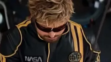 Ryan Gosling The Fall Guy Black Leather Jumpsuit worn by Colt Seavers (Ryan Gosling) in The Fall Guy