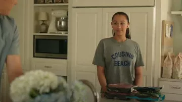 The Summer I Turned Pretty Cousins Beach T Shirt worn by Isabel 'Belly' Conklin (Lola Tung) as seen in The Summer I Turned Pretty (S03E07)