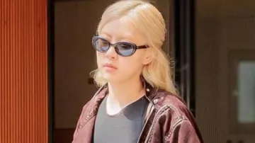 Milan 2025 ¡Chaqueta usada por Rosé en el estilo de vestir de Rosé! ???? #blackpink #rosé