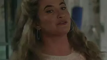 Resident Alien Knit Sweater worn by Judy Cooper (Jenna Lamia) as seen in Resident Alien (S04E10)