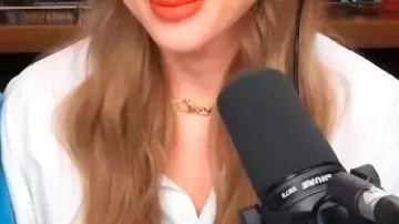 Taylor Swift New Heights Podcast Shirt in Taylor Swift on Reclaiming Her Masters, Wrapping The Eras Tour, and The Life of a Showgirl | NHTV