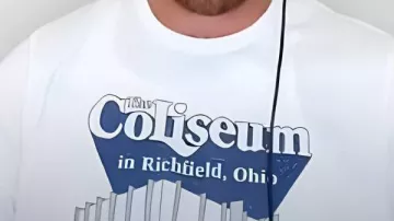 Travis Kelce 2025 Coliseum T-Shirt