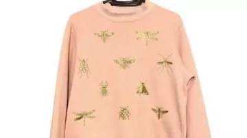 Sudadera Oversize Emma Cook Pink Beetle Bug