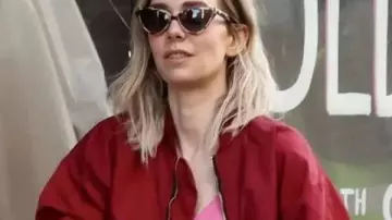 Night Always Comes 2025 Vanessa Kirby Bomber Jacket Bomber Jacket worn by Lynette (Vanessa Kirby) in Night Always Comes