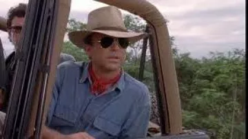 Grant's (Sam Neill) glasses in Jurassic Park