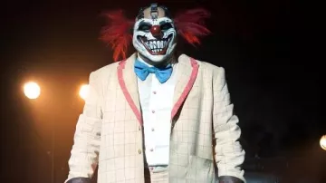 Sweet Tooth Twisted Metal Party Blazer || Twisted Metal Party Blazer of Sweet Tooth (Samoa Joe) in Twisted Metal (S02E12)