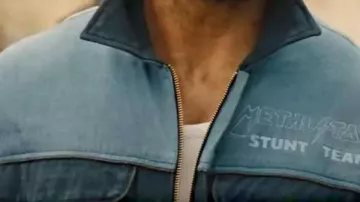 The Fall Guy 2024 Ryan Gosling Blue Jumpsuit worn by Colt Seavers (Ryan Gosling) as seen in The Fall Guy