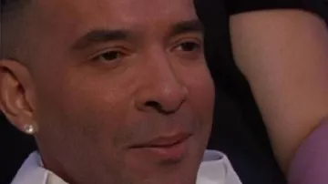 Live show 2025 Short Sleeve Logo Shirt worn by Jimmy Kimmel as seen in Jimmy Kimmel Live!