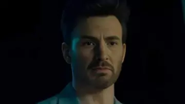 ¡Cariño no lo hagas! Camisa azul usada por Chris Evans en HONEY DON'T! - Clip oficial de "I Help People"