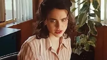 Chérie, ne le faites pas ! Chemise rayée portée par Margaret Qualley dans HONEY DON’T ! - Bande-annonce officielle [HD] - Sortie en salles le 22 août