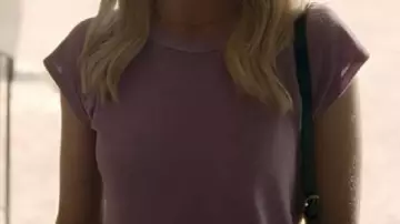Purple Top worn by Sophie O’Neill (Brittany Snow) in The Hunting Wives