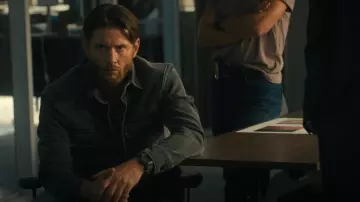 AG Outlet Elias Shirt Jacket worn by Mark Meachum (Jensen Ackles) as seen in Countdown (S01E05)
