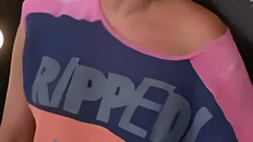 Access Hollywood 2025 Mel B Multicolor Knit Top worn by Mel B in Access Hollywood