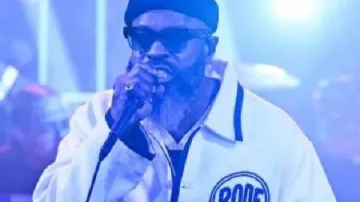 The Tonight Show Black Thought Jacket worn by Self (Jimmy Fallon) as seen in The Tonight Show Starring Jimmy Fallon: 10th Anniversary Special