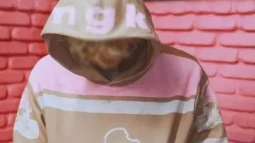 MGK X Cleveland Browns Hoodie worn by Self (Machine Gun Kelly) as seen in Machine Gun Kelly's Life In Pink