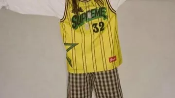 Supreme Yellow Jersey worn by Billie Eilish