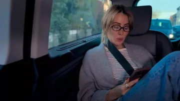 Miu Miu Oval Eyeglasses worn by Olivia Attwood as seen in Olivia Attwood: The Price of Perfection (S02E05)