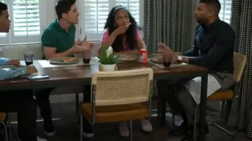 Sam Edelman Kallen Sneaker in Lolita Pink / Navy worn by Samantha Richardson (Najah Jackson) as seen in Beyond the Gates (S01E110)