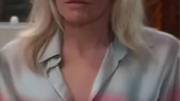 Chemise tie dye Maura West (Maura West) à l’hôpital général (S62) || Hôpital Général 2025 Maura West Chemise Tie Dye