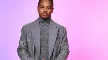Suncoast 2024 Amarr Grey Coat worn by Nate (Amarr M. Wooten) as seen in Suncoast