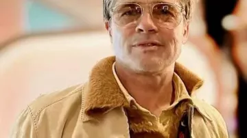 F1 2025 Brad Pitt Blouson porté par Sonny Hayes (Brad Pitt) en F1 || F1 2025 Brad Pitt Veste