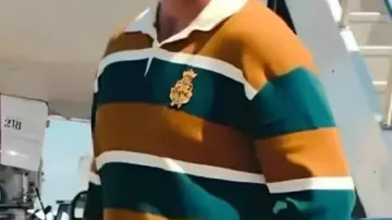 Multicolor Polo Shirt worn by Travis Kelce Seattle Rugby