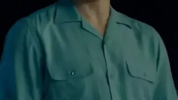 Blue Shirt worn by Chris Evans in Honey Don’t! 2025