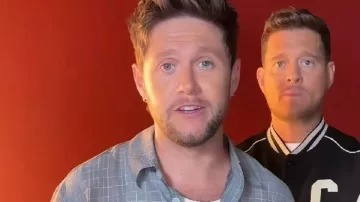 Camisa a cuadros Niall Horan The Voice S28 (Niall Horan) como se ve en The Voice (S28)