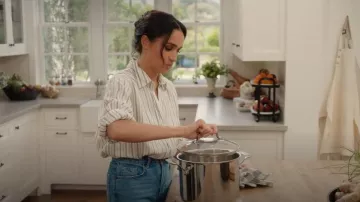 Haut Doen Hava à rayures Leone utilisé par Meghan Markle comme on le voit dans With Love, Meghan (S01E03)