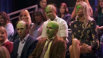 Zadig & Voltaire Ryda Crepe Yoko Strass Noir Dress worn by Deandra 'Dee' Reynolds (Kaitlin Olson) as seen in It's Always Sunny in Philadelphia (S17E08)