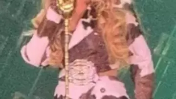 Cow Print Jacket worn by Beyoncé in Las Vegas Cowboy Carter Tour 2025