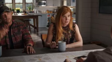 Ulla Johnson Georgina Top worn by Katherine Walter (Sarah Rafferty) as seen in My Life with the Walter Boys (S02E04)