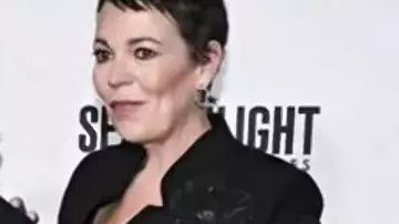 Good Morning America Olivia Coleman Embellished Flower Blazer in Good Morning America: Weekend Edition