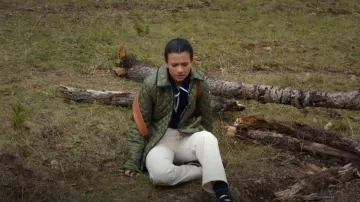 Kate Spade Quilted Jacket worn by Jackie Howard (Nikki Rodriguez) as seen in My Life with the Walter Boys (S02E06)